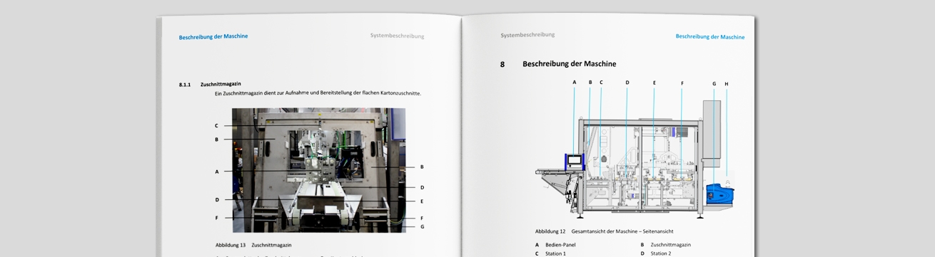 Scriptor Bielefeld Technische Dokumentation A+F Automation und Fördertechnik